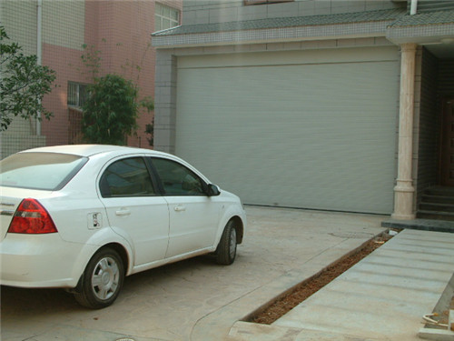湘联高档卷帘门——梦泽园车库门案例