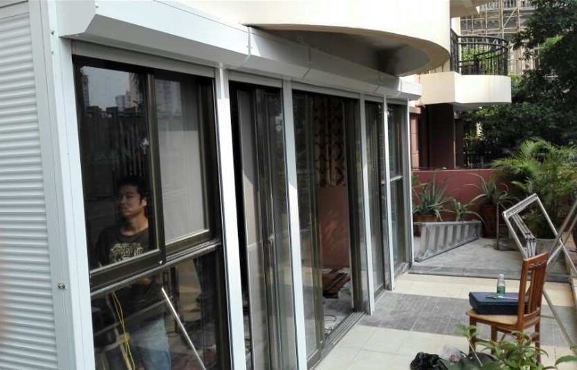金椰都滨海花园节能阳台门案例图片之一